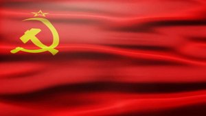 Футаж Флаг СССР   флаг Победы 1945