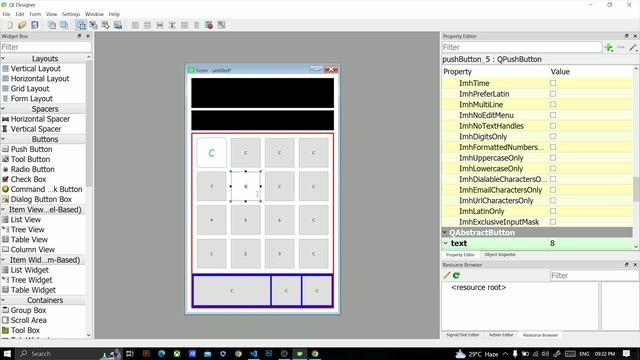PyQt5 Tutorial - Build Calculator using PyQt5 - Create GUI in Qt Designer (Part 1) смотреть онлайн