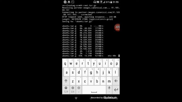 Install ubuntu in android no root تثبيت ابنتو على الاندرويد بدون روت смотреть онлайн