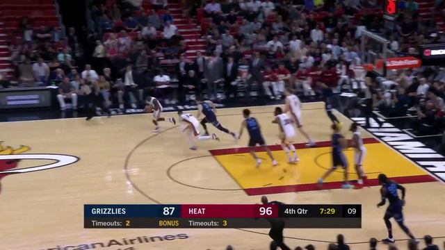 Memphis Grizzlies Vs Miami Heat Justice Winslow Sends A Message To Ja Morant In Rookie Debut| FERR смотреть онлайн