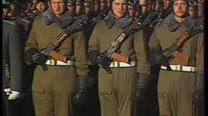 7 ноября 1978 год парад Октябрьская революция