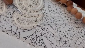 Плетение на коклюшках вологодского кружева