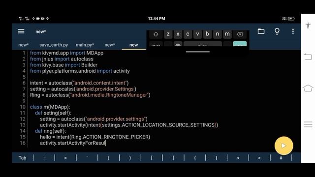 OPEN SETTINGS USING PYTHON || HIMESH DANSENA