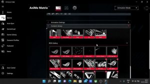 Armoury crate latest update on windows 11!