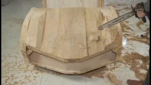 Lamborghini, BMW, Bugatti is made of wood --- сделано из дерева смотреть онлайн