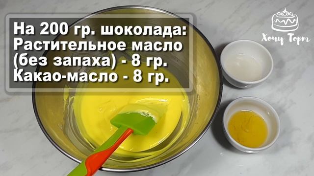 ► Как покрасить белый шоколад ✧ Цветная шоколадная глазурь для десертов. Пасхальная корзинка Часть