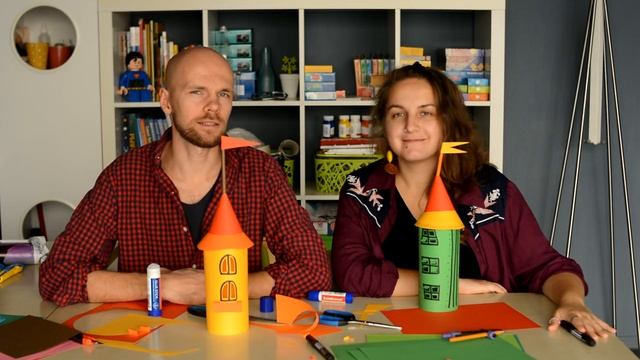 замок - бумажная школа Игоры и Ноташи смотреть онлайн