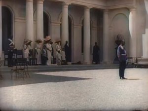 Парад в День рождения Николая II. 6 мая 1912 г. Кинохроника в цвете.