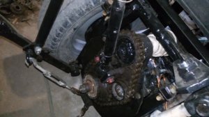 Минитрактор для домашнего участка Установил сиденье и подключил сцепление