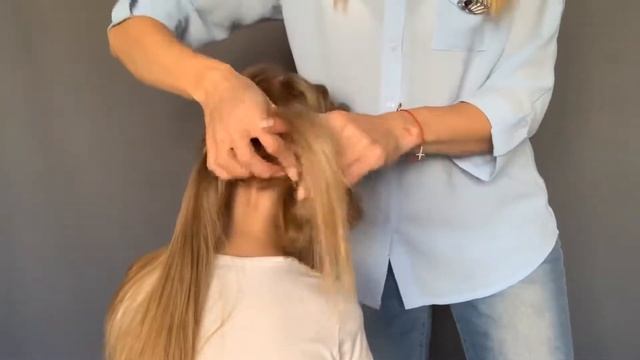 Красивая прическа с пучками смотреть онлайн