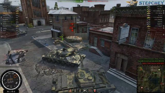 Т-54 первый образец - Бой № 1 с отметкой Мастер (WoT)