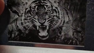 Фото гравировка, другой способ гравировать фото - ТОЛЬКО ПРИМЕР из обучающего материала