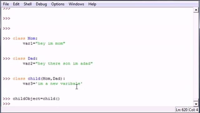 Python Programming Tutorial Series From scratch (36 Multiple Parent Classes) | Tutorials point