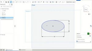 How to Make A Ellips In Onshape (Tutorial)