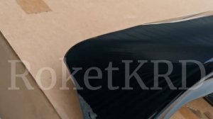 Спойлер Toyota land cruiser prado 120 черный