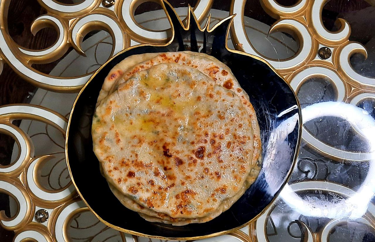 Лепёшки с сыром