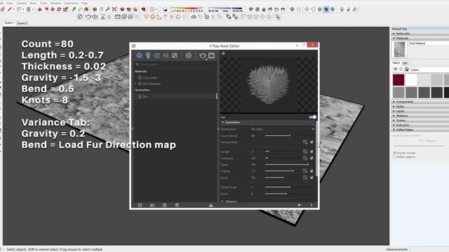 Vray For Sketch Up Series #2 Advanced Fur Rug Material смотреть онлайн
