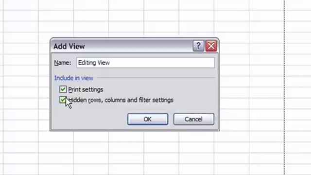 Use Custom Views in Excel 2007 смотреть онлайн