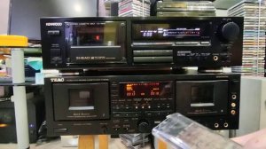 Сравнение звука дек. Teac W-6000R vs Kenwood KX-4520