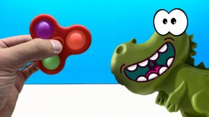 Симпл димпл и новые антистрессы для шоколадного дракончика