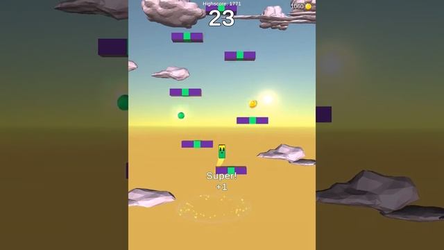 Sky jump game play