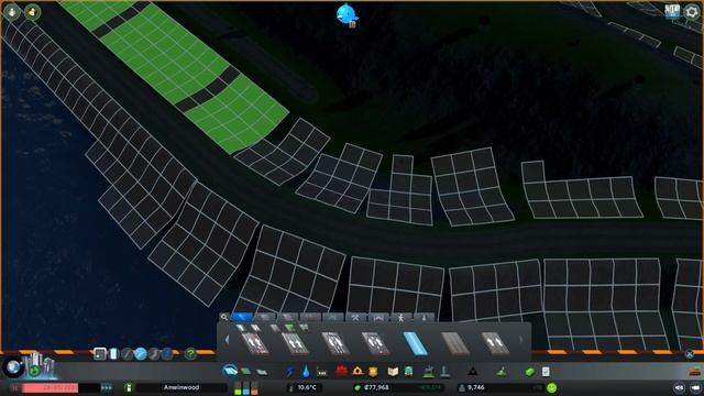 Cities Skylines Gameplay! No Commentary! #9 New Tile and Park! Amazing game! смотреть онлайн