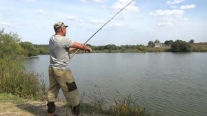 Караси Гиганты\Ловля карася на пенопласт\Рыбалка в Сентябре\