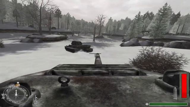Call of Duty 2003 - ПРОХОЖДЕНИЕ (4K, Германия, Окрестности реки Одер) #22 #callofduty #игры #youtub