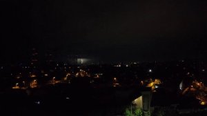 ▪4K▪ Ambiental Thunderstorm in Bucharest(Binaural City Sounds) for a good sleep, study or meditatio