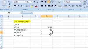 Excel 2007 para principiantes, formulas básicas