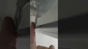 Натяжной потолок.Стыковка профиля пк5 с настенным ПВХ.