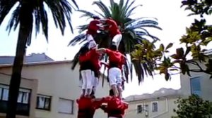 Castellers de Rubí 4d6 Festa Major 2011