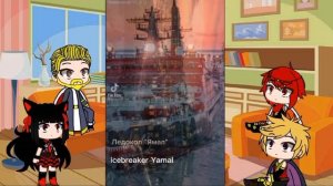 Gate react to Russia part 2(Gacha Life)