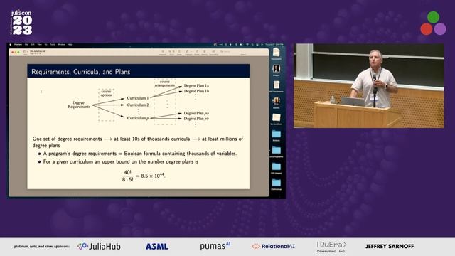 Solving for student success with CurricularAnalytics.jl | Hayden Free, Greg Heileman | JuliaCon 202 смотреть онлайн