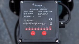 Обзор на насос для бассейна Emaux SS с таймером запуска
