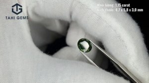 TAHI 6831 NATURAL GREEN SAPPHIRE | SAPPHIRE LỤC TỰ NHIÊN | TAHIGEMS - TAHI PHẠM.