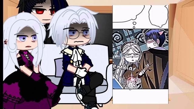 реакция манги: «папа,я против этого брака!» •Гача Лайф• смотреть онлайн