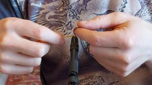 Мушка "Двухцветный овод"- польское плетение просто и подробно...