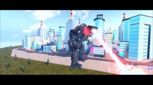 Mecha Godzilla Roar Evolution in Roblox Games