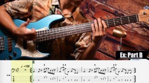 [Advanced Slap Bass Lesson]~Brother Johnson~"Ride O Rocket"  with 3 Slap Exercises