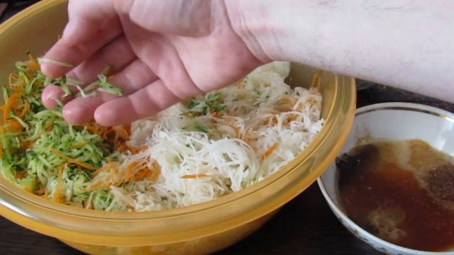 Корейская кухня: Овощная закуска по корейски