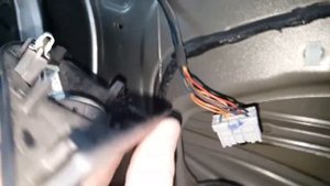 Как снять зеркало Хонда Цивик