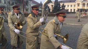 В ЧОПЕ военный духовой оркестр. ЭМОЦИИ переполняют...МОЛОДЦЫ!!!