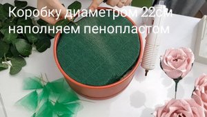 МАСТЕР-КЛАСС: Сладкий букет в шляпной коробке