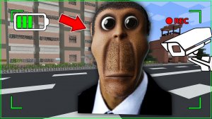 Слежу за ОБУНГОЙ по камерам в майнкрафт !  OBUNGA NEXTBOT MINECRAFT MINECRAFT SCP