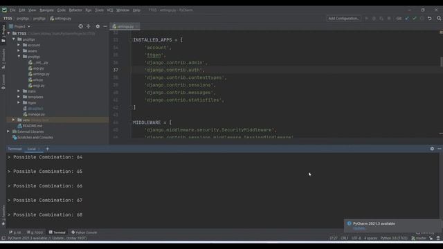 Automatic Timetable Generator Project built using Django and sqlite3 | Project Demo + Code