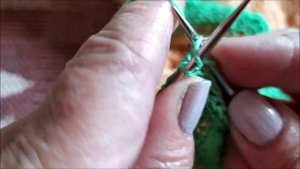 закрытие петель вязанного полотна айкордом  I-cord//полым шнуром