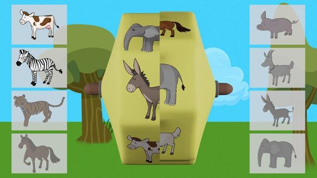 That's not the correct tail! Let's get the animals matched up! Plus, two bonus puzzles. смотреть онлайн
