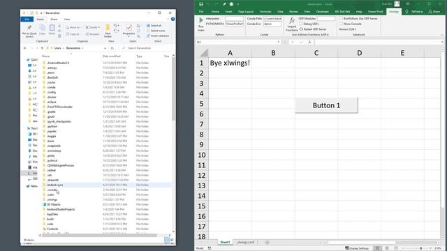 Combine Excel & Python | Execute a Python Script from Excel using xlwings | Works on Windows & macO смотреть онлайн
