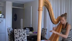 Ruth Tadema, harp. Le désir - Felix Godefroid.